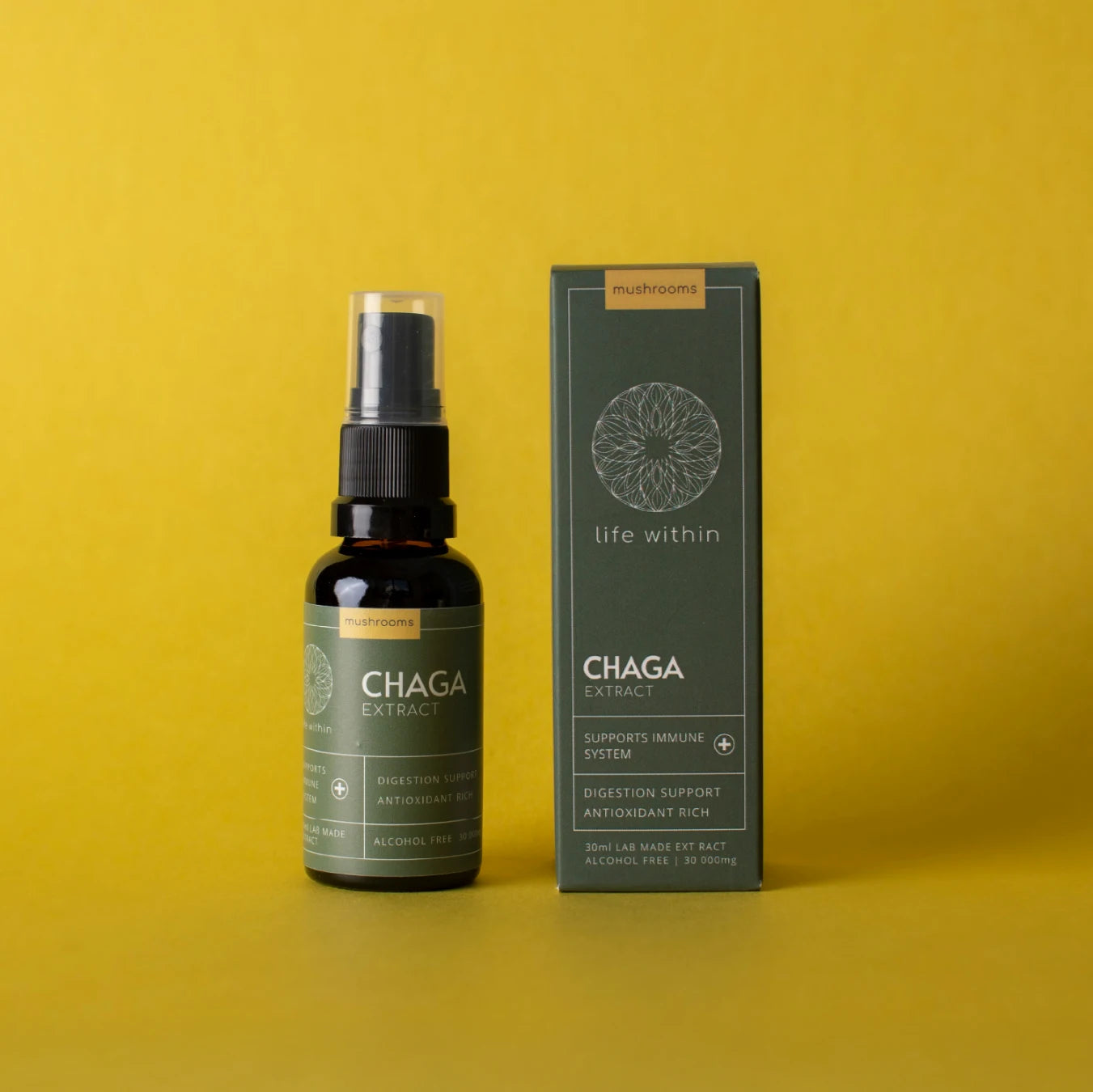 Chaga Extract (10 ml & 30 ml)
